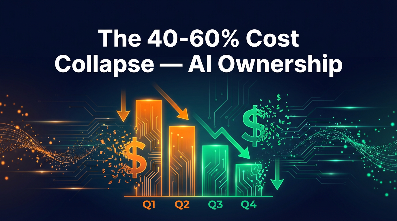 2026 AI Resolution #7: The 40–60% Cost Collapse — How AI Ownership Transforms Lead Generation, Training, and Recruiting