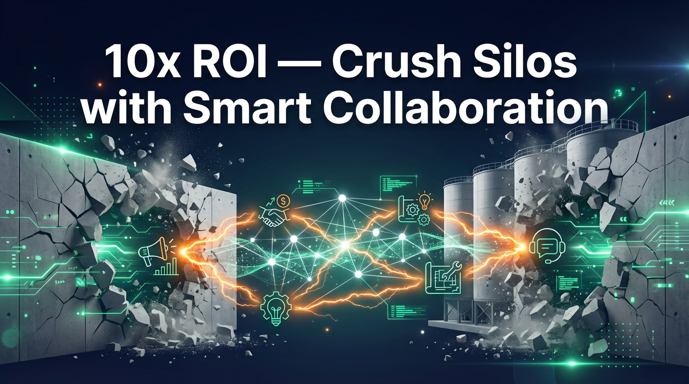 10x Your ROI: Crush Silos, Unleash Growth with AI X Network Smart Collaborative Power